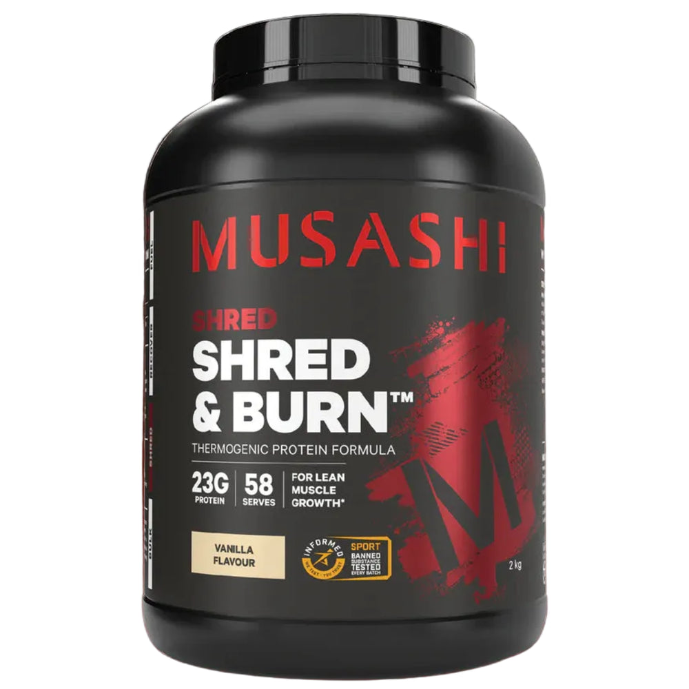 Shred & Burn Vanilla Milkshake - Health 2000