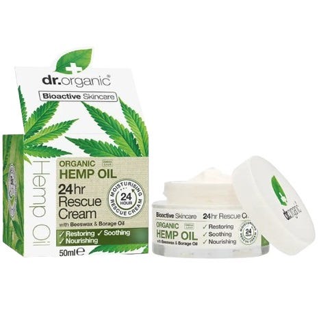 Hemp Oil 24 Hour Rescue Cream - Health 2000