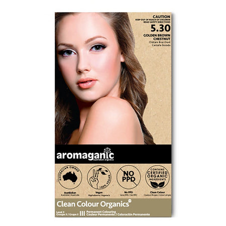 5.30 Golden Brown Chestnut Hair Colour - Health 2000