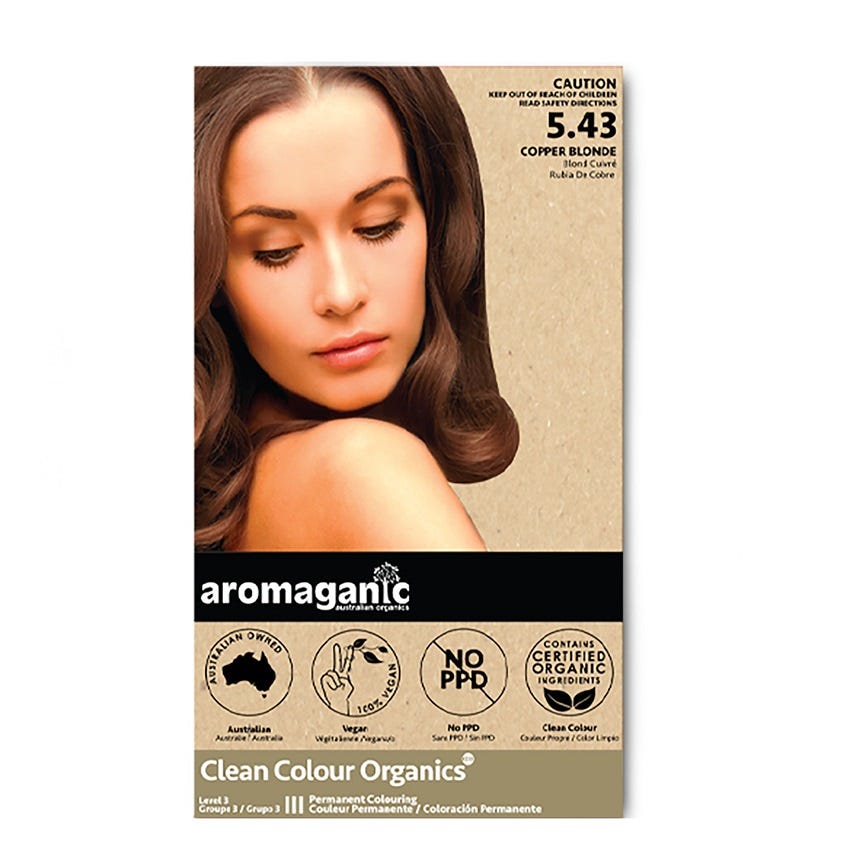 5.43 Copper Blonde Hair Colour - Health 2000