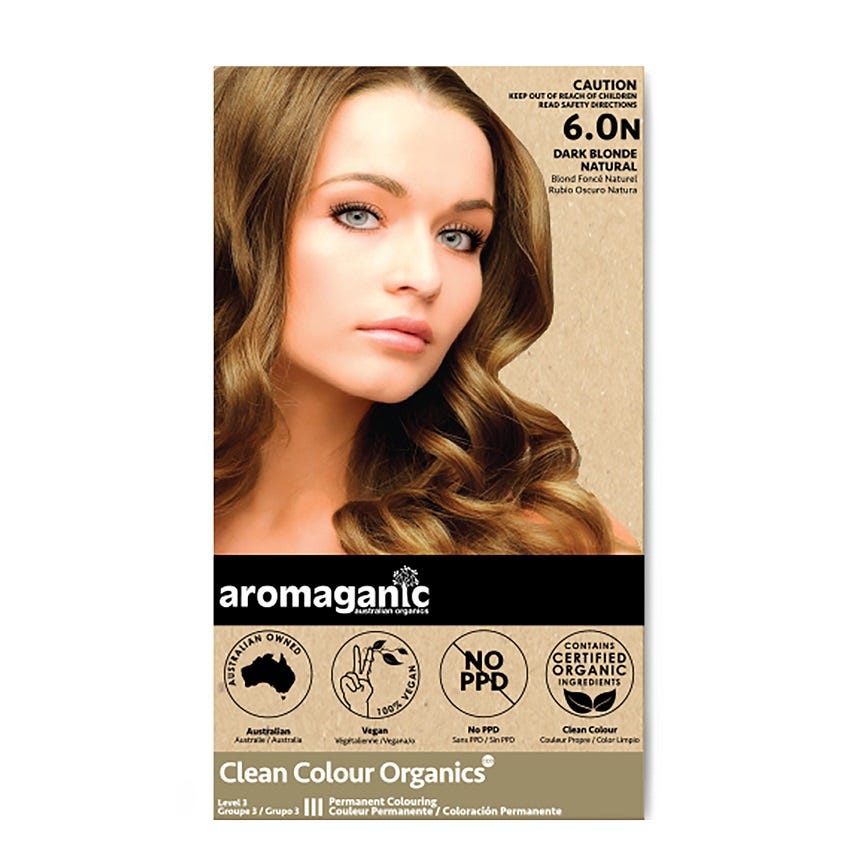 6.0N Dark Blonde Hair Colour - Health 2000