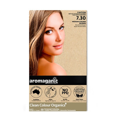 7.30 Medium Golden Blonde Hair Colour - Health 2000