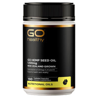 GO Hemp Seed Oil 1,100mg - Health 2000