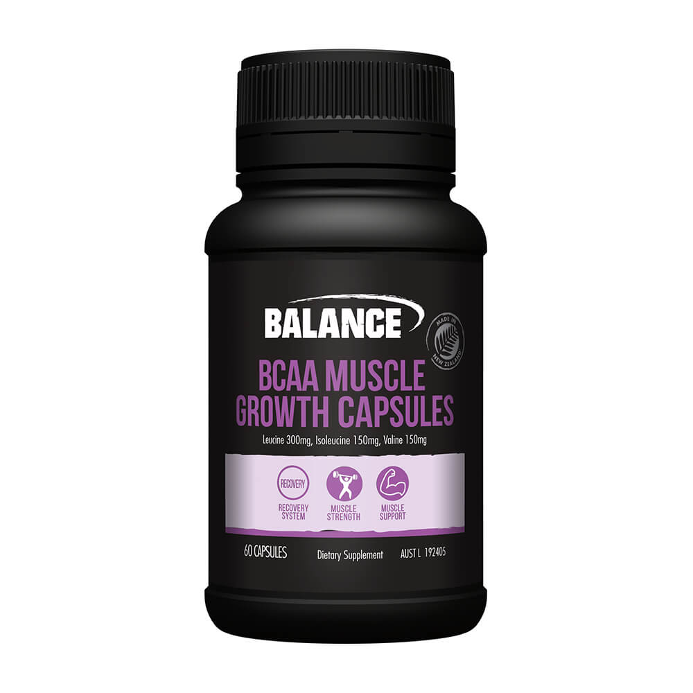 BCAA Muscle Growth Capsules - Health 2000