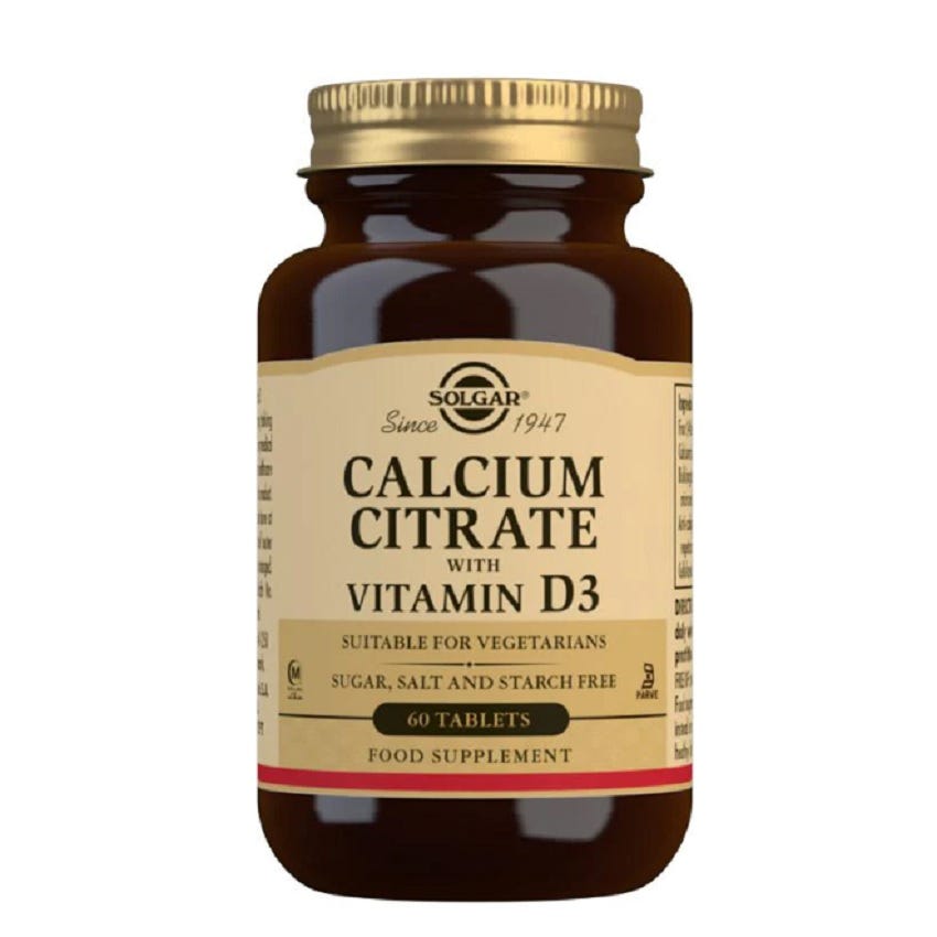 Calcium Citrate with Vitamin D3 - Health 2000