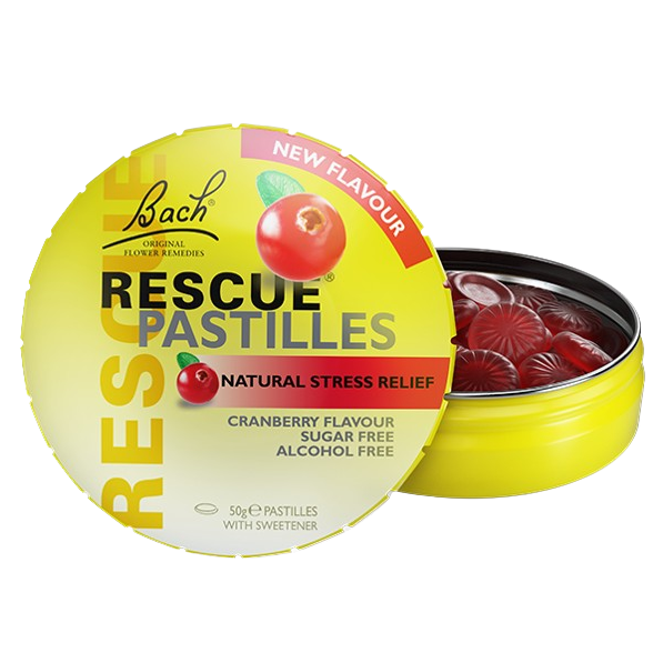 Rescue Pastilles - Cranberry - Health 2000