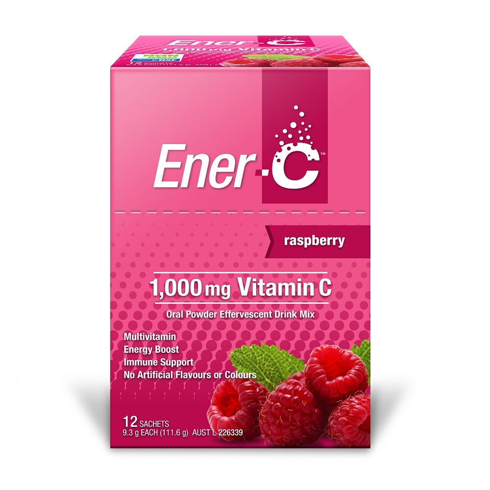 1,000mg Vitamin C - Raspberry - Health 2000