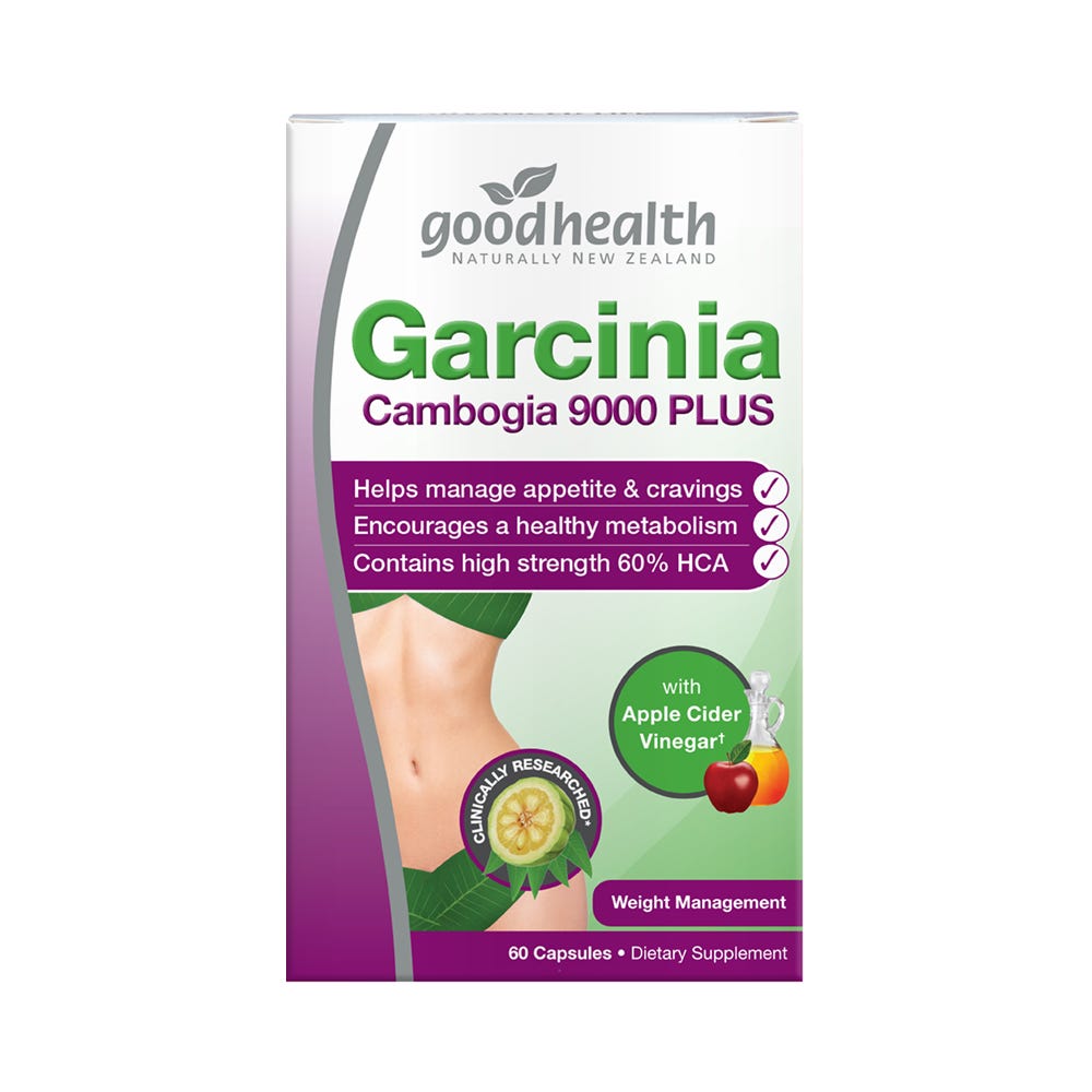 Garcinia Cambogia 9000 PLUS™ with Apple Cider Vinegar - Health 2000