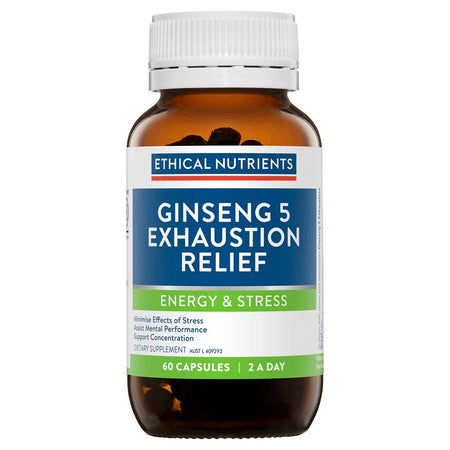 Ginseng 5 Exhaustion Relief - Health 2000