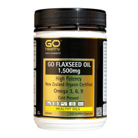 GO Flaxseed Oil 1,500mg - Health 2000