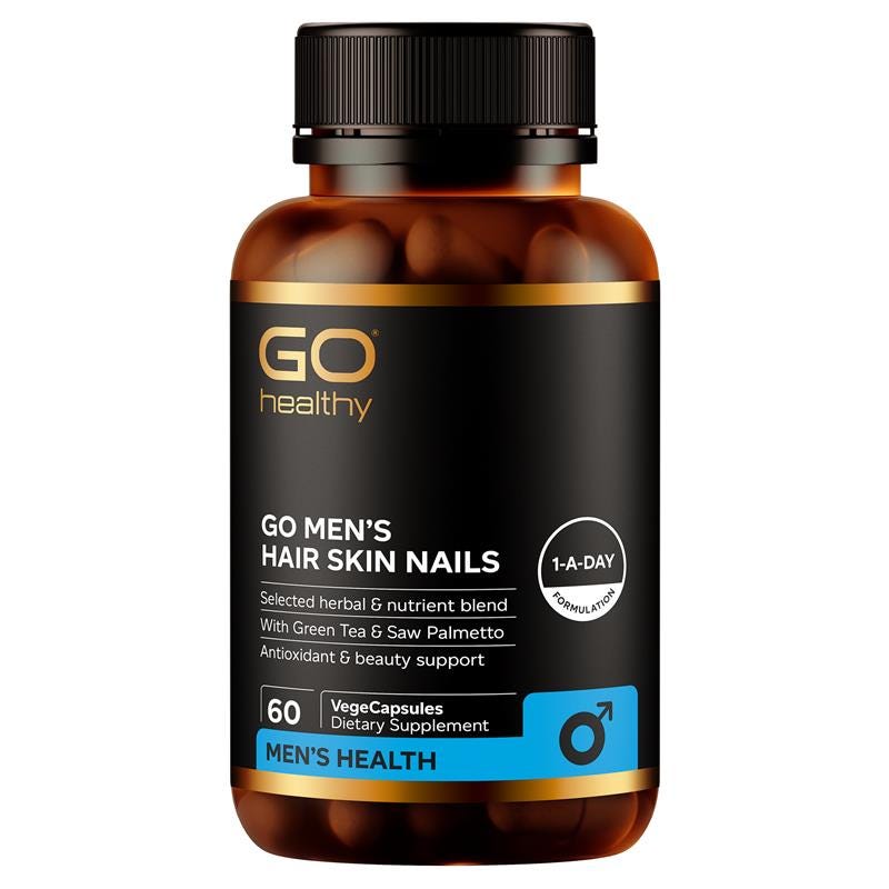 GO Men's Hair Skin Nails - Health 2000