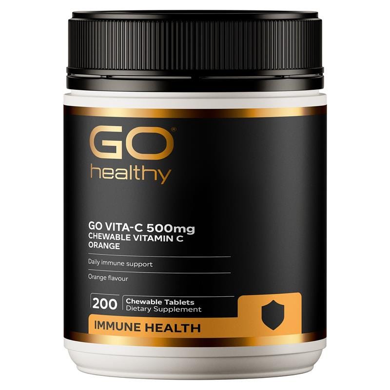 GO VITA-C 500mg Orange - Health 2000