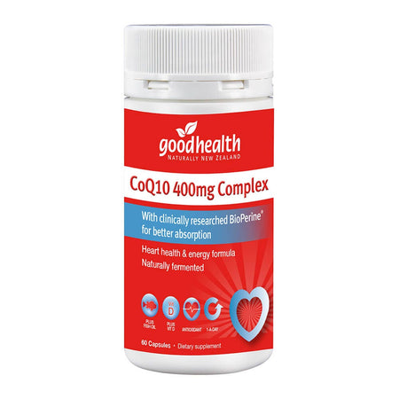 CoQ10 400mg Complex - Health 2000
