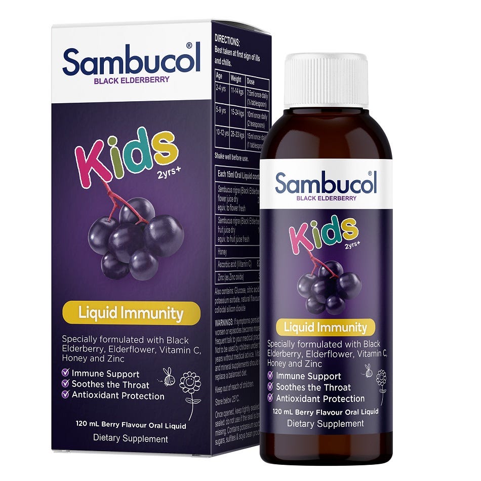 Kids Liquid Immunity 2yrs+ - Health 2000