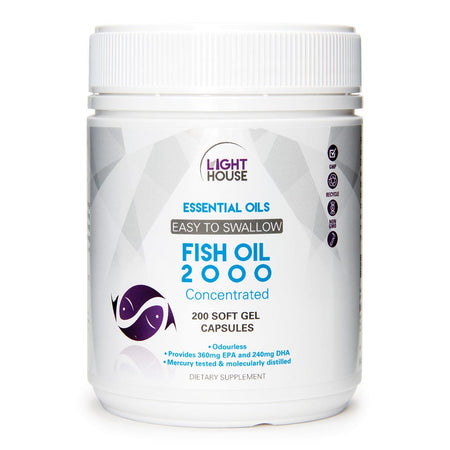 Fish Oil 2000 Concentrate - Health 2000