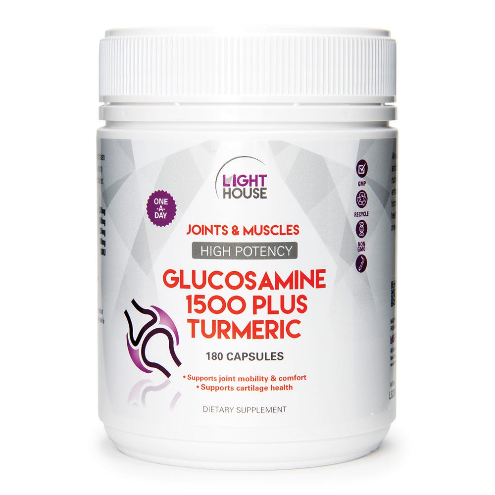 Glucosamine 1500 Plus Turmeric - Health 2000