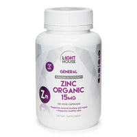 Zinc Organic 15mg - Health 2000