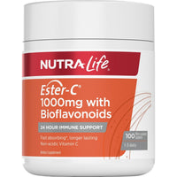 Ester-C 1000mg + Bioflavanoids - Health 2000