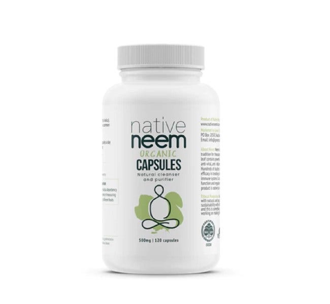 Organic Neem Capsules - Health 2000