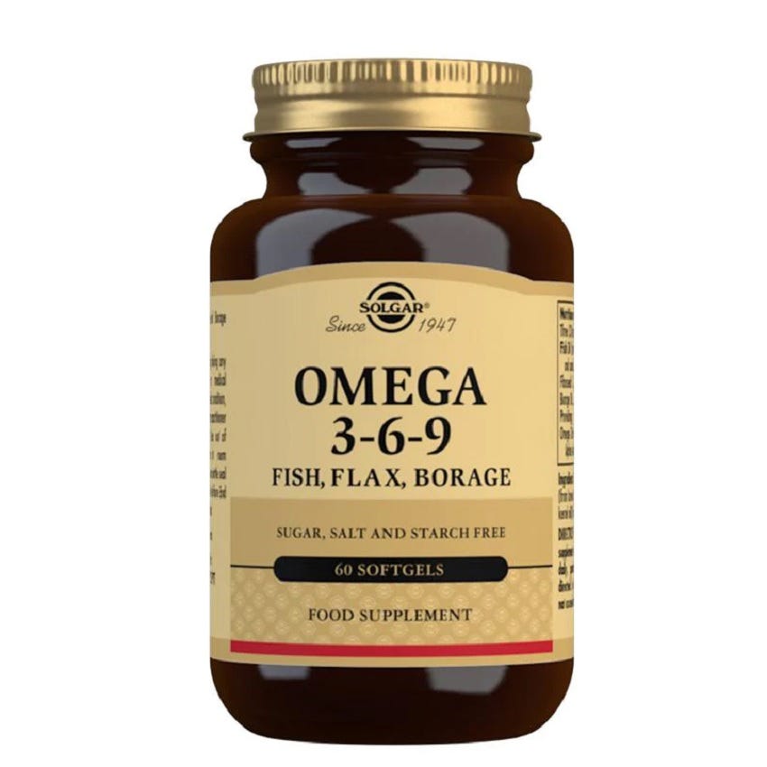 Omega 3-6-9, Fish, Flax, Borage - Health 2000