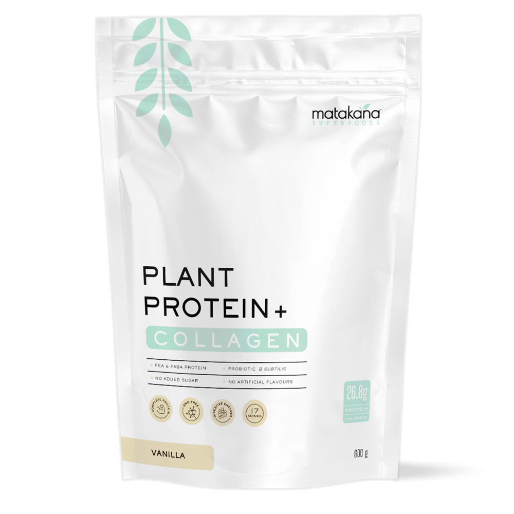 Plant Protein + Collagen Vanilla - Health 2000