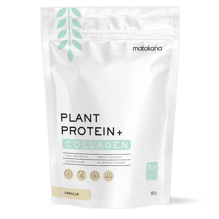 Plant Protein + Collagen Vanilla - Health 2000