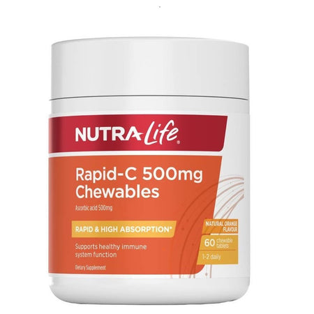 Rapid-C 500mg Chewables - Health 2000