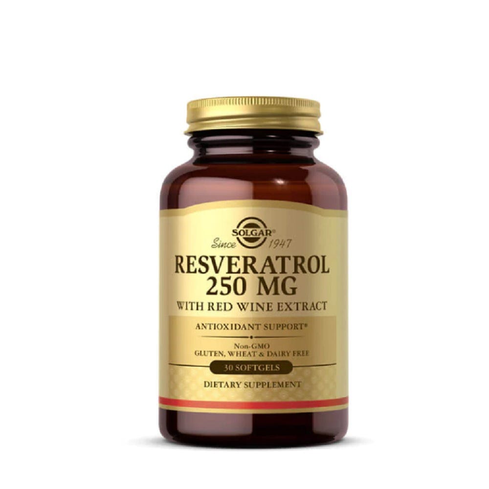 Resveratrol 250mg with Red Wine Extract - Health 2000