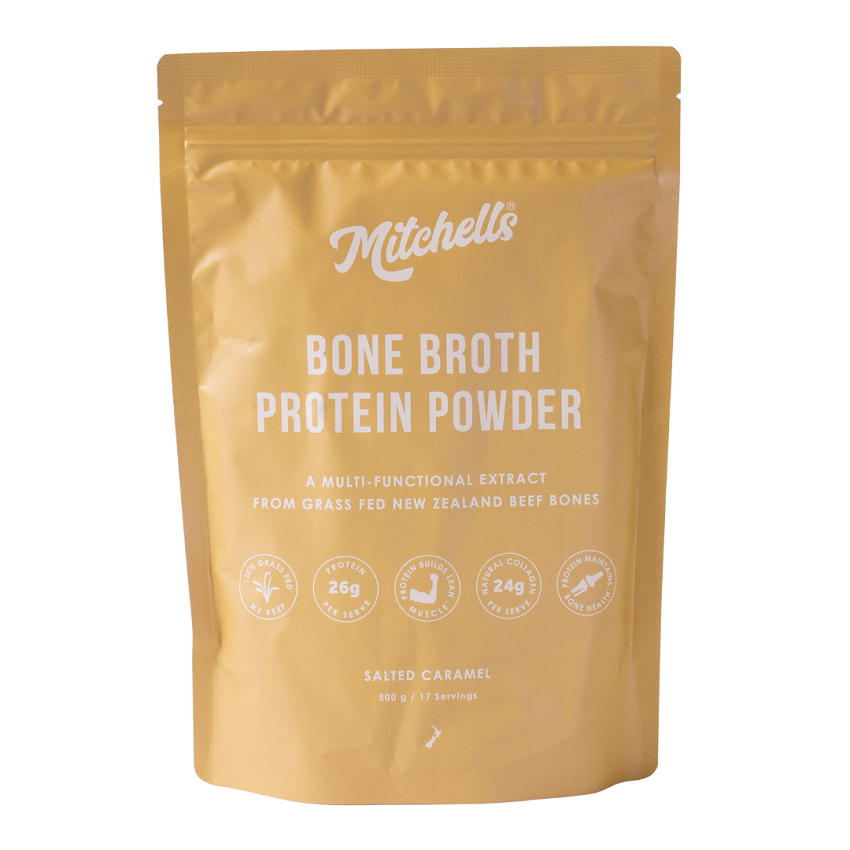 Bone Broth Protein Powder - Salted Caramel - Health 2000