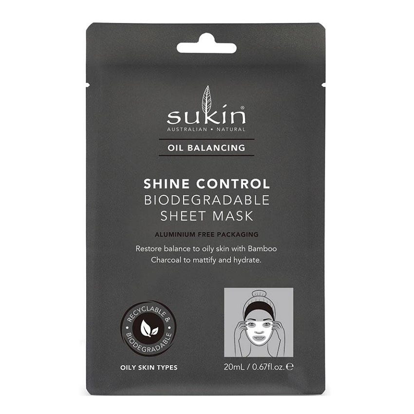 Shine Control Sheet Mask - Oil Balancing - Health 2000
