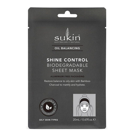 Shine Control Sheet Mask - Oil Balancing - Health 2000