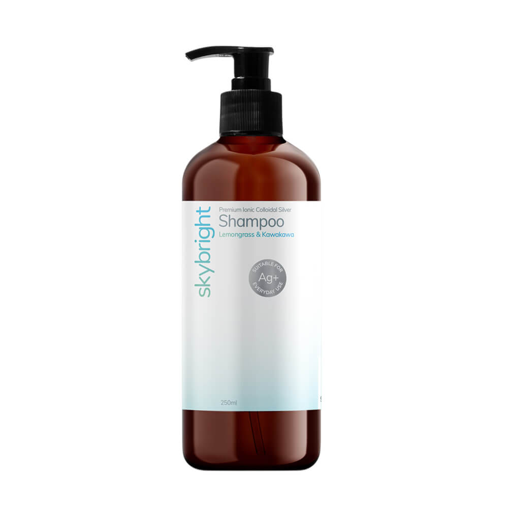 Colloidal Silver Shampoo - Lemongrass & Kawakawa - Health 2000