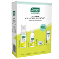 Tea Tree Clear Skin & Acne Kit - Health 2000