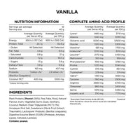 Peanut Protein - Vanilla - Health 2000