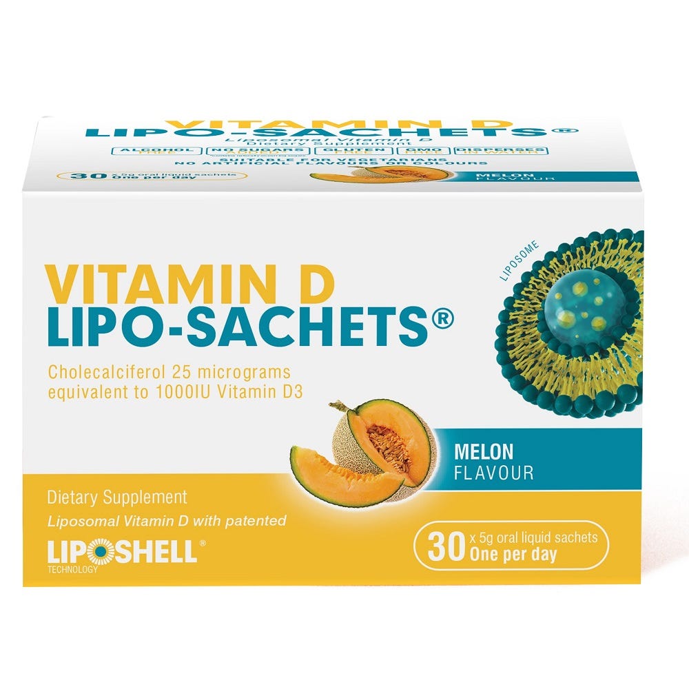 Vitamin D Lipo-Sachets 1000IU - Health 2000