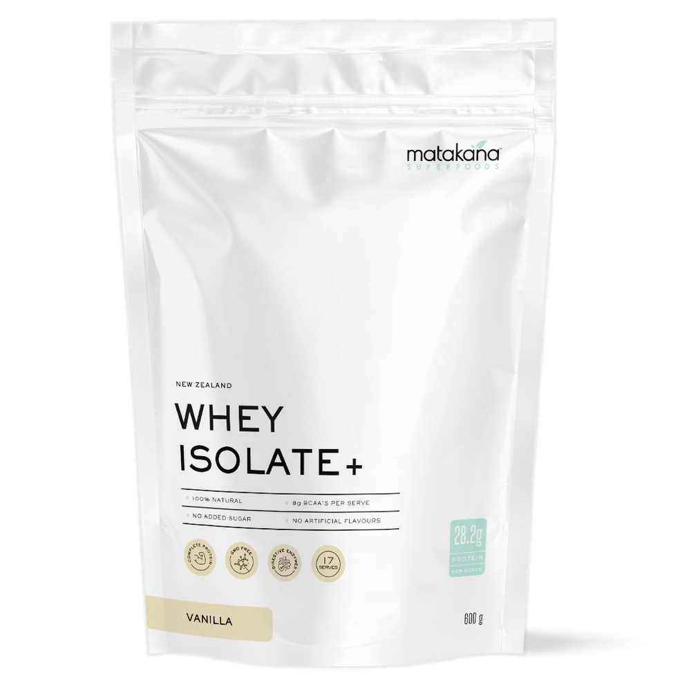 NZ Whey Protein Isolate + Vanilla - Health 2000