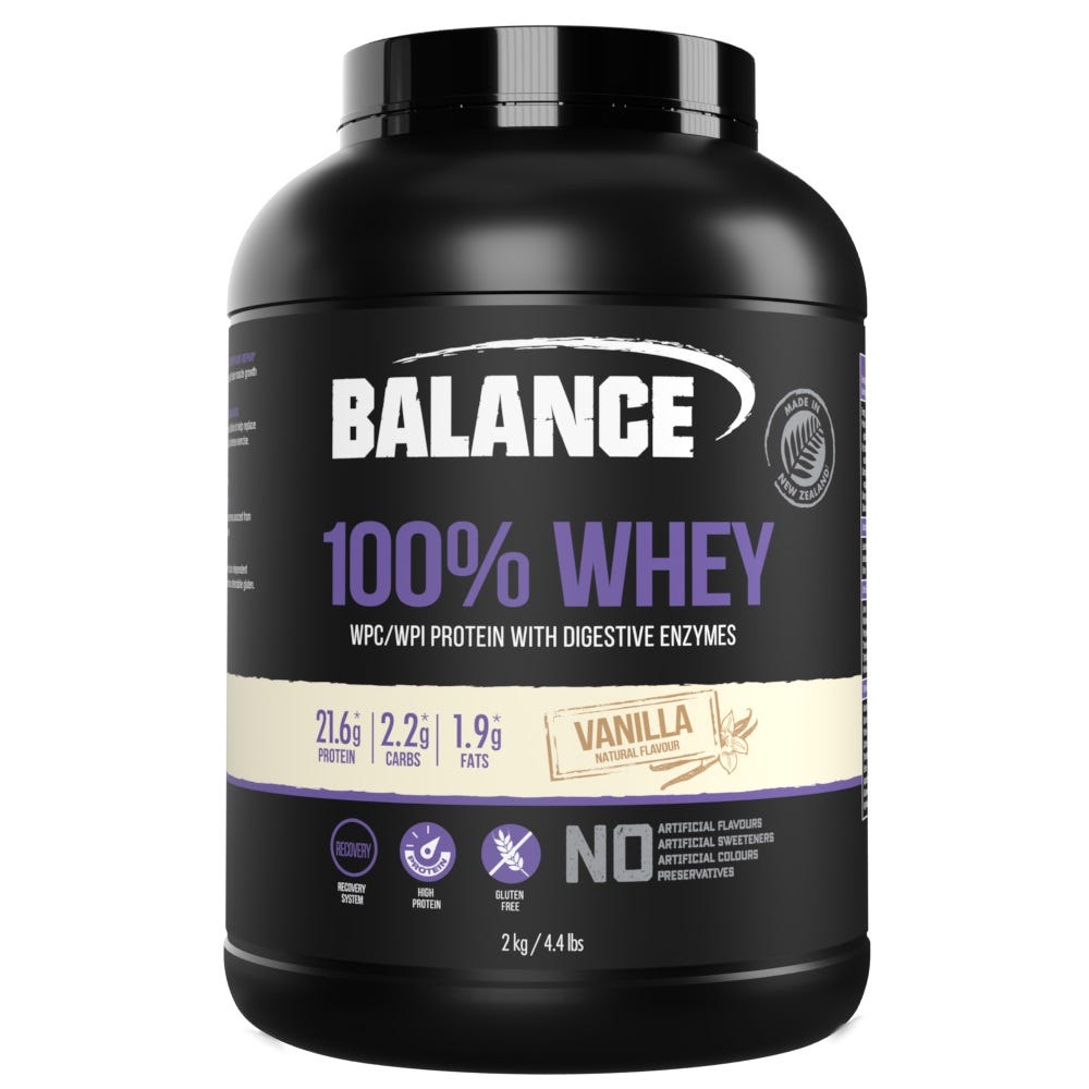 100% Whey Vanilla - Health 2000